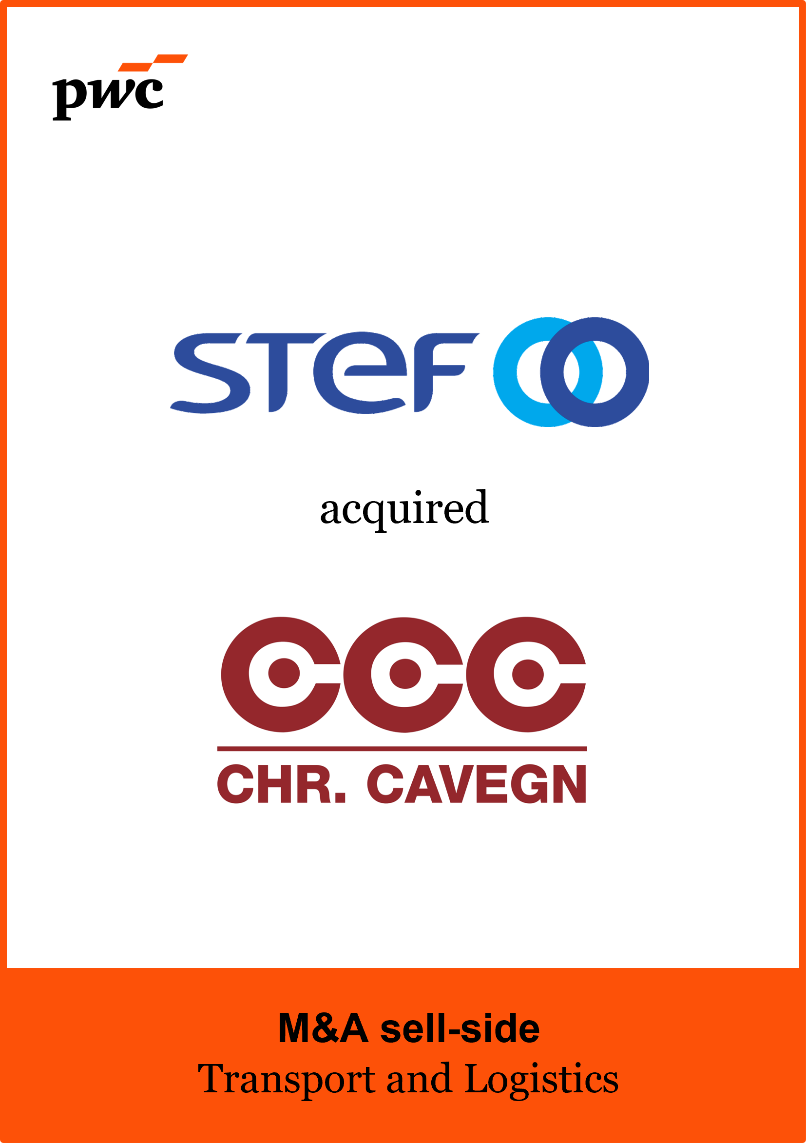 Successful Deals with PwC: STEF Switzerland acquired Christian Cavegn AG