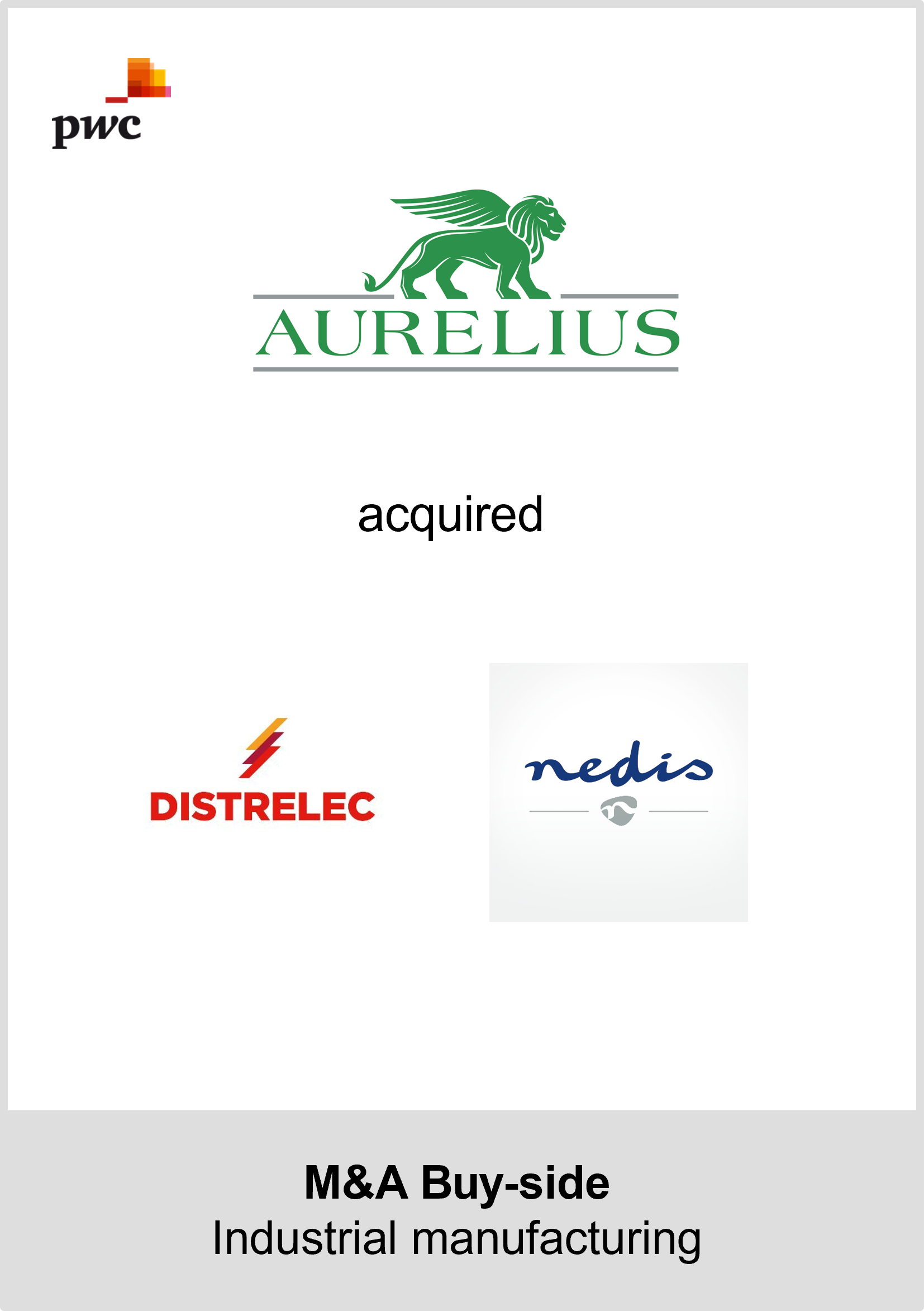 Aurelius acquires Distrelec and Nedis | PwC Switzerland