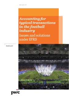 Accounting for typical transactions in the football industry
