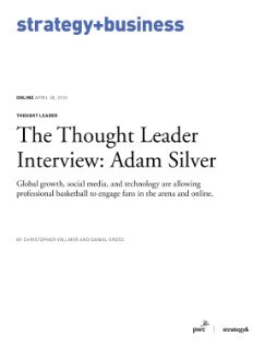 NBA Commissioner Adam Silver has a game plan